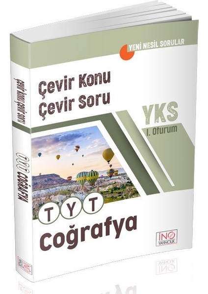 İnovasyon Yayınları TYT Coğrafya Çevir Konu Çevir Soru