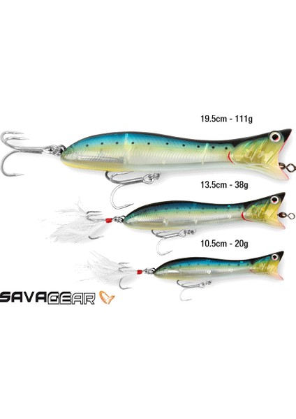 Panic Popper 10.5Cm 22Gr Sahte Balık Suni Yem