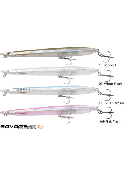 Savage Gear Sandeel Surf Walker 180 27G Suni Yem