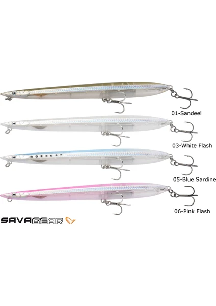 Savage Gear Sandeel Surf Walker 180 27G Suni Yem