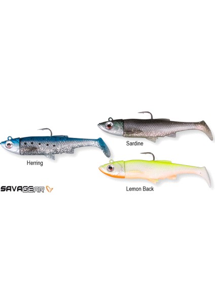 3D Sardine 2+1 10 Cm #1/0 21 Gr Suni Yem
