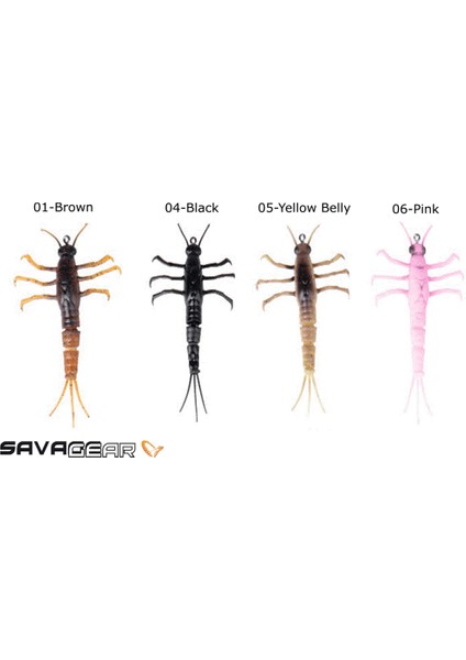 3D Tpe Mayfly Nymph 2.5G