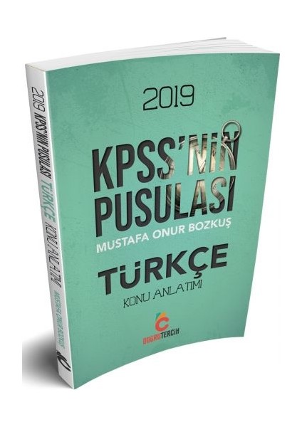 Doğru Tercih Yayınları 2019 KPSS nin Pusulası Türkçe Konu Anlatımlı