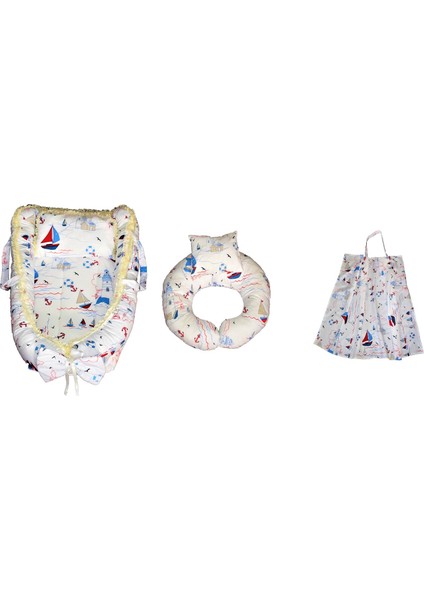 Babynest Bebek Uyku Yatağı 3'lü Set