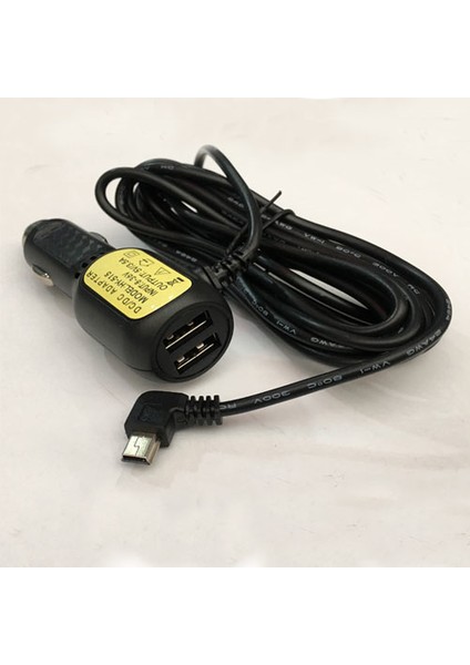 Navigasyon araç şarj adaptörü ve çift çıkışlı usb 5v1A -5v2.5A