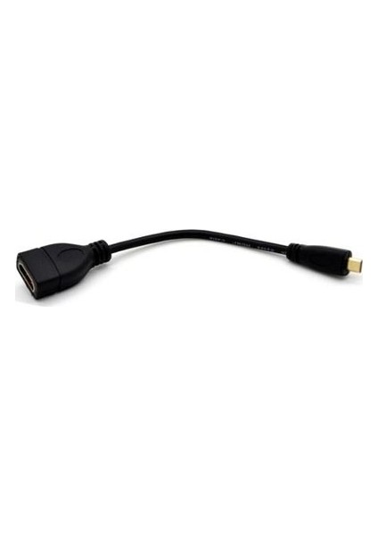 HDMI Dişi To Micro HDMI Erkek Ses Ve Görüntü Çevirici Kablo