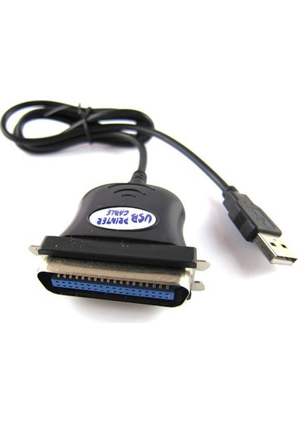 USB 2.0 To 36 Pin Paralel 1284 IEEE Yazıcı Kablosu 75 cm