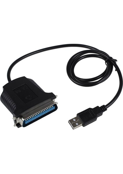 USB 2.0 To 36 Pin Paralel 1284 IEEE Yazıcı Kablosu 75 cm