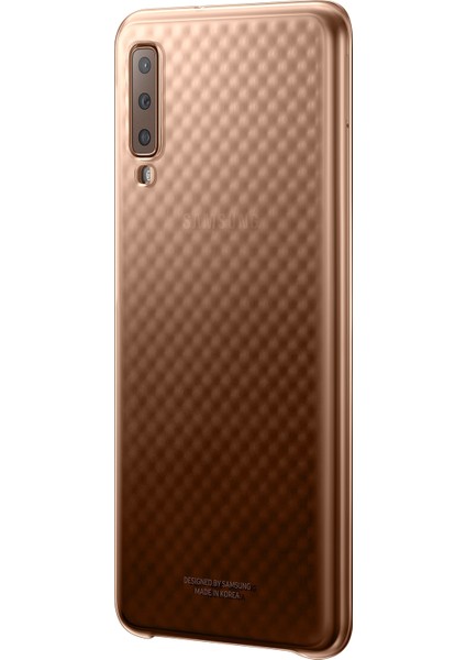 Galaxy A7 2018 Koruyucu Kılıf - (Altın/Beyaz)-EF-AA750CFEGWW fiyatları