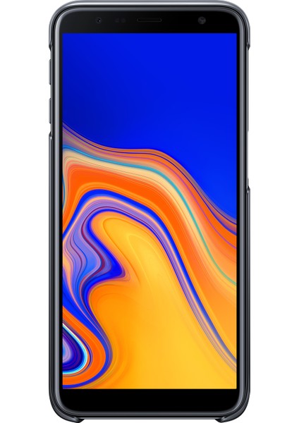 Galaxy J6+ Koruyucu Kılıf - (Siyah)-EF-AJ610CBEGWW