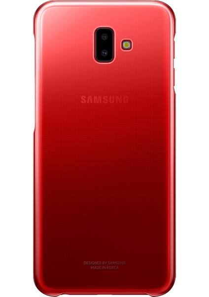 Galaxy J6+ Koruyucu Kılıf - (Kırmızı)-EF-AJ610CREGWW fiyatları