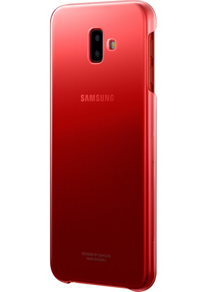 Galaxy J6+ Koruyucu Kılıf - (Kırmızı)-EF-AJ610CREGWW modelleri