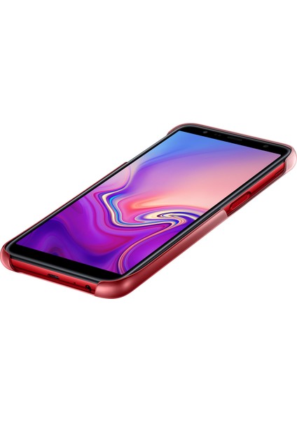 Galaxy J6+ Koruyucu Kılıf - (Kırmızı)-EF-AJ610CREGWW fırsatları