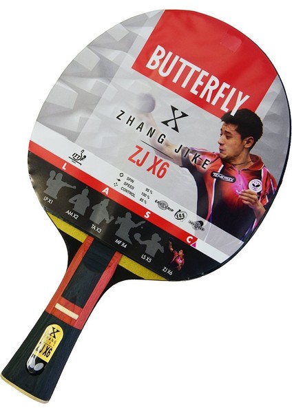 Zhang Jike X6 Hazır Masa Tenisi Raketi