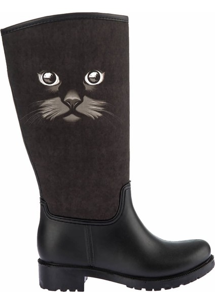 A01025-18 Pembe Potin Kadın Çizme Kara Kedi fırsatları