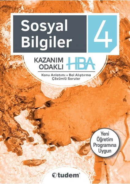 Tudem Yayınları 4 Sosyal Bilgiler Kazanım Odaklı HBA