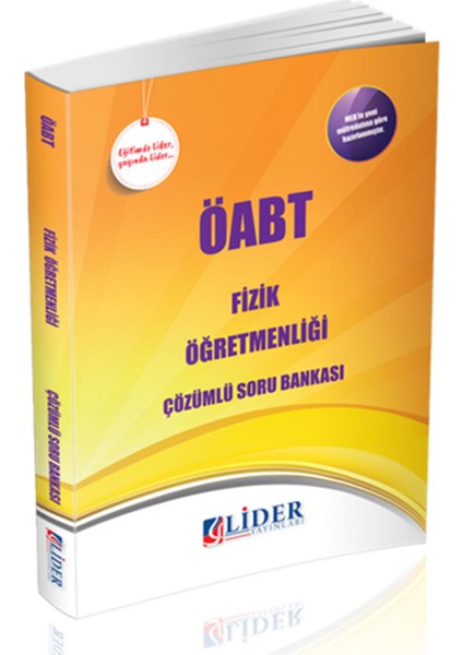 Lider 2019 Öabt Kimya Öğretmenliği Çözümlü Soru Bankası