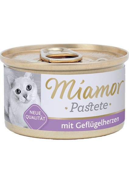 Pastete Yürekli Kedi Konserve Yaş Mama 85 gr