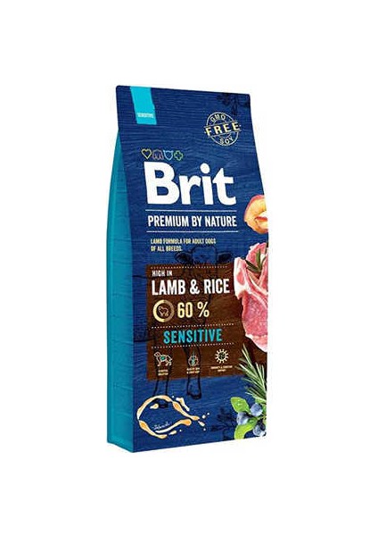 Premium Sensitive Lamb Kuzu Etli Köpek Maması 15 kg