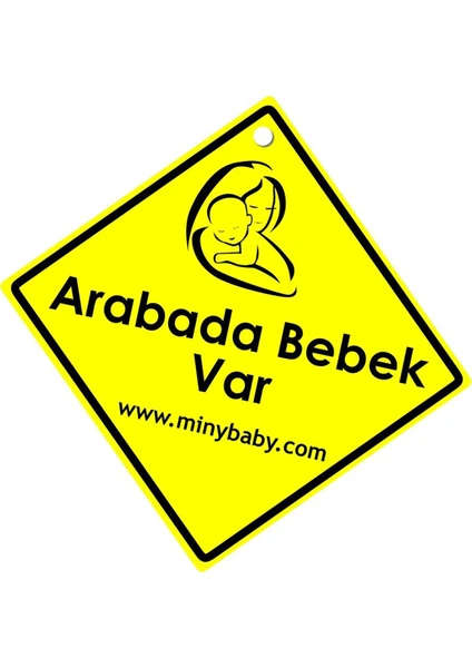 Miny Baby Arabada Bebek Var İkazı