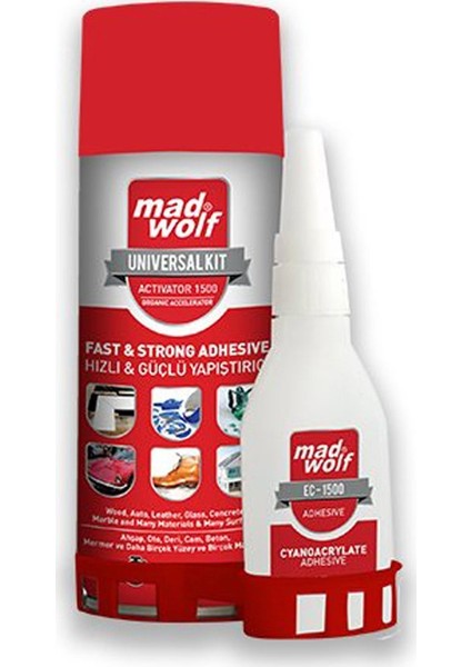 Mdf Kit Hızlı Yapıştırıcı 500 Ml