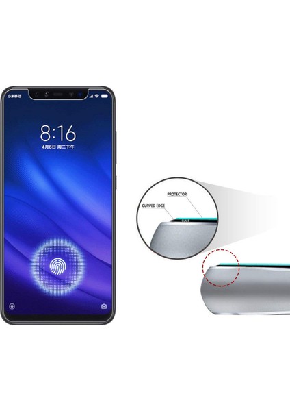 Xiaomi Mi 8 Pro Esnek Kırılmaz Nano Cam Ekran Koruyucu