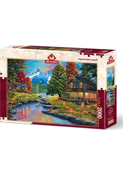 Art Puzzle İki Yaka Bir Orman 2000 Parça Puzzle