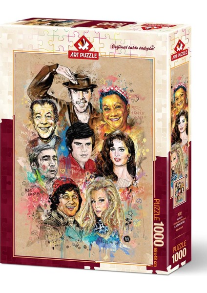 Art Puzzle Yeşilçam 1000 Parça Puzzle