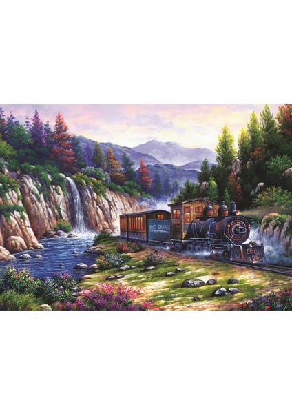 1000 Parça Puzzle : Trenle Yolculuk 68 x 48 4233