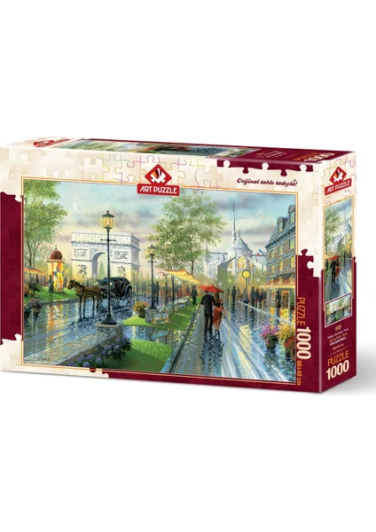 Art Puzzle 1000 Parça Puzzle : Bahar Gezintisi, Paris 68,3x48 4225