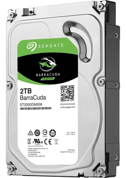 BarraCuda 2TB 7200RPM 256MB Sabit Disk ST2000DM008