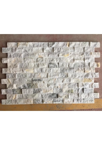 5X10Cm White Mix Doğal Taş Mermer Patlatma Mozaik Duvar Kaplaması fırsatları