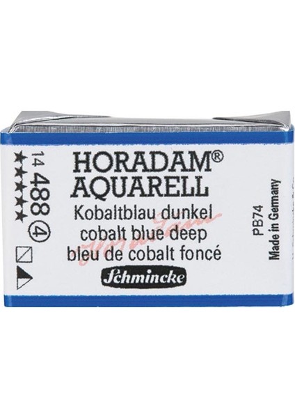 Horadam Artist Sulu Boya Tam Tablet 488 Cobalt Blue Deep