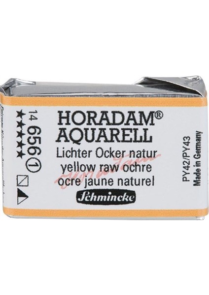 Horadam Artist Sulu Boya Tam Tablet 656 Yellow Raw Ochre