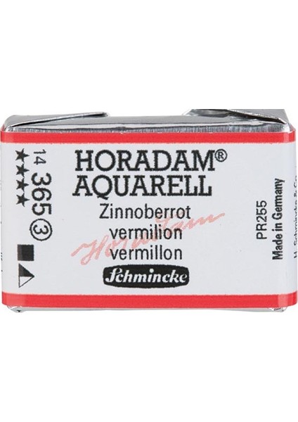 Horadam Artist Sulu Boya Tam Tablet 365 Vermilion