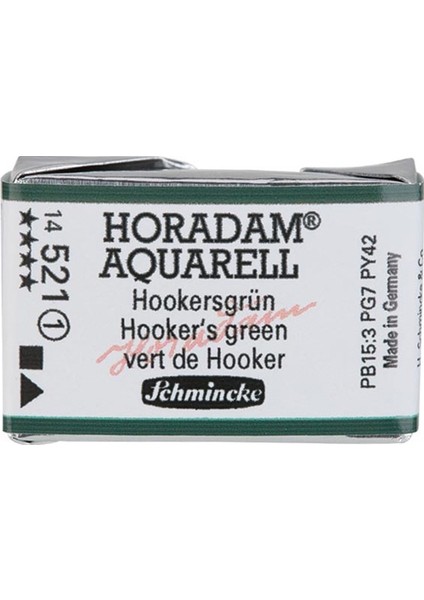 Horadam Artist Sulu Boya Tam Tablet 521 Hooker's Green