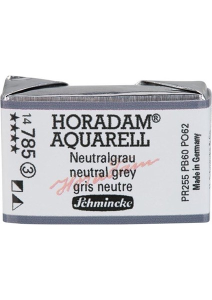 Horadam Artist Sulu Boya Tam Tablet 785 Neutral Grey