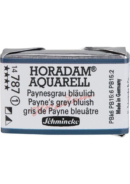 Horadam Artist Sulu Boya Tam Tablet 787 Paynes Grey Bluish