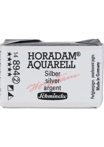Horadam Artist Sulu Boya Tam Tablet 894 Silver