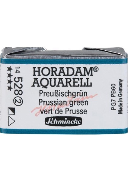 Horadam Artist Sulu Boya Tam Tablet 528 Prussian Green