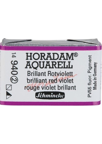 Horadam Artist Sulu Boya Tam Tablet 940 Bril. Red Violet