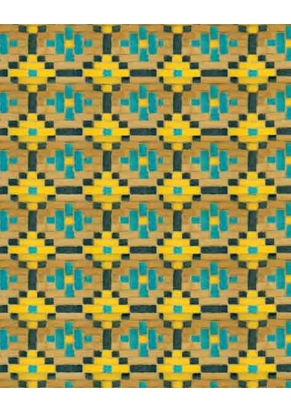 Maket Desenli Karton Duvar Sekizgen Kiremit 1/50 - 3'lü