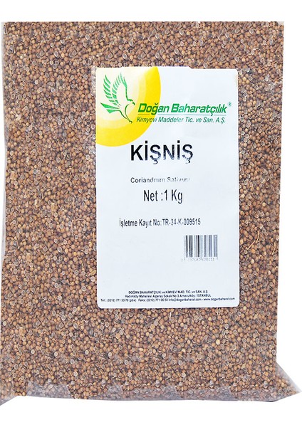 Kişniş Tane 1000 gr