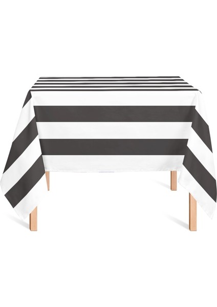 Masa Örtüsü-Stripes 160X160 Cm