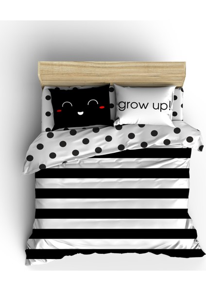 Çift Kişilik Nevresim Takımı-Grow Up!