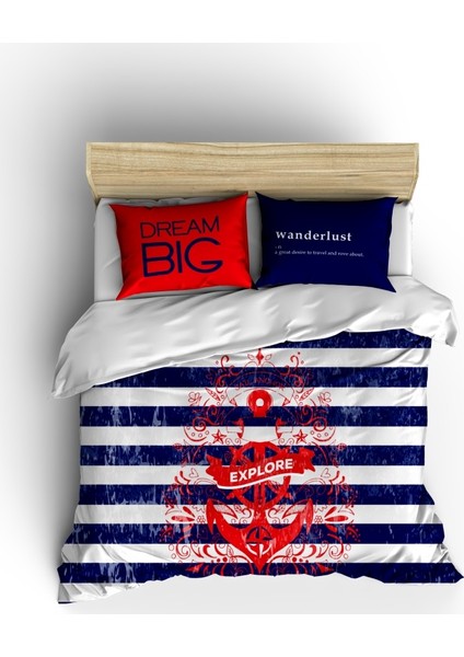 Çift Kişilik Nevresim Takımı-Explore