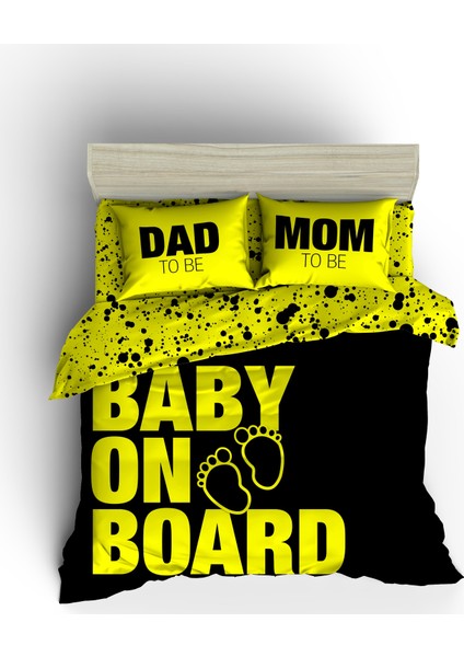 Çift Kişilik Nevresim Takımı-Baby On Board