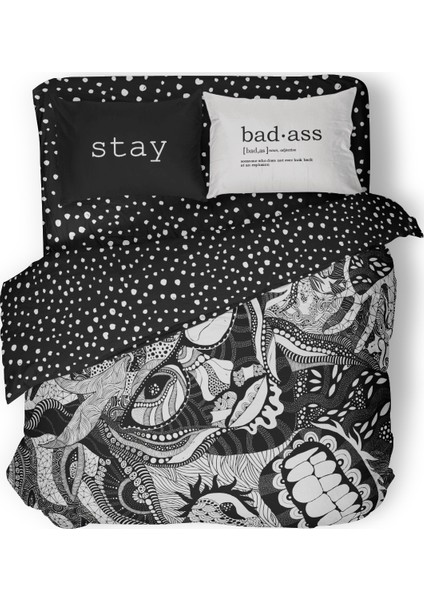 Çift Kişilik Nevresim Takımı-Stay