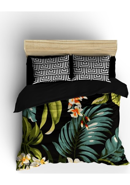 Çift Kişilik Nevresim Takımı-Palmy