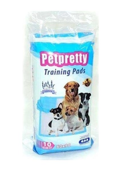 Training Pads Köpek Eğitim Çiş Pedi Lavantalı 60X90Cm 10Lu